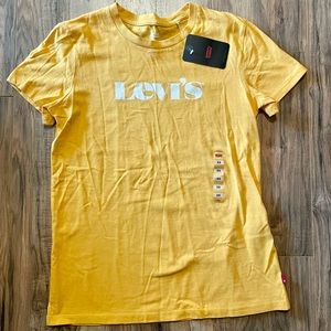 Levi’s Yellow Shirt Size XS NWT